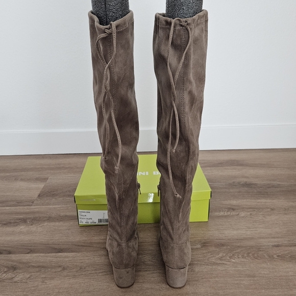 Gianni Bini Trillia Dusty Taupe Over-the-Knee Boots Size 7.5 - Picture 5 of 13
